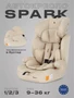 Автокресло Rant Basic Spark 1/2/3 (9-36 кг) Cream 4670078648334
