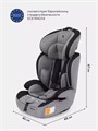 Автокресло Rant Basic Spark 1/2/3 (9-36 кг) Graphite 4670078663436