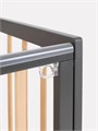 Кроватка Rant Indy Pro маятник Moon Grey 4670078650863