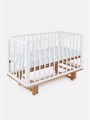 Кроватка Mowbaby Lilla маятник Cloud white 4670078636546