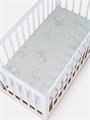 Кроватка Mowbaby Lilla маятник Cloud white 4670078636546