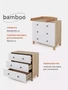 Комод пеленальный Rant Bamboo 80/3 Cloud white 4670078632067