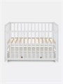 Кроватка Rant Indy Box маятник Cloud White 4670078650887
