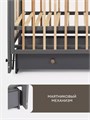 Кроватка Rant Indy Box маятник Moon grey 4670078667090
