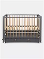 Кроватка Rant Indy Box маятник Moon grey 4670078667090