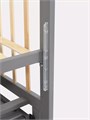Кроватка Rant Indy Box маятник Moon grey 4670078667090