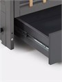 Кроватка Rant Indy Box маятник Moon grey 4670078667090