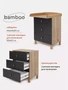 Комод пеленальный Rant Bamboo 60/3 Moon grey 4670078626691