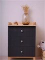 Комод пеленальный Rant Bamboo 60/3 Moon grey 4670078626691