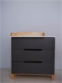 Комод пеленальный Rant Indy 80/3 Moon grey 4670078612441