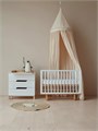 Комод пеленальный Mowbaby Lilla 80/3 Cloud white 4670078636553