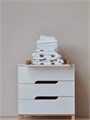 Комод пеленальный Mowbaby Lilla 80/3 Cloud white 4670078636553