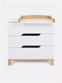 Комод пеленальный Mowbaby Lilla 80/3 Cloud white 4670078636553