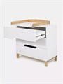 Комод пеленальный Mowbaby Lilla 80/3 Cloud white 4670078636553