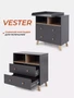 Комод пеленальный Rant Vester 80/2 Moon grey 4670078650931