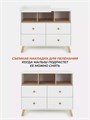 Комод пеленальный Rant Vester 100/4 Cloud white 4670078650948