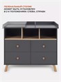 Комод пеленальный Rant Vester 100/4 Moon grey 4670078650955