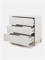 Комод пеленальный Mowbaby Lilla 80/3 Crystal beige 4670078666338