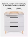 Комод пеленальный Rant Indy Pro 80/4 с органайзером Crystal beige 4670078666383