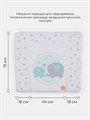 Пеленальный матрасик Топотушки Слоники 80x71 4670078635501