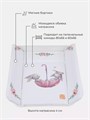 Пеленальный матрасик Топотушки Зайка Акварель 80x71 4670078635488
