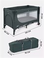Манеж MowBaby Play Plus Dark green 4670078648358
