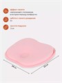Подушка анатомическая Топотушки Memory foam (кровать/коляска) 17/3 розовый 4630053759219