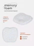 Подушка анатомическая Топотушки Memory foam (кровать/коляска) 17/5 рисунок 4630053759233