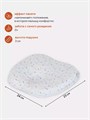 Подушка анатомическая Топотушки Memory foam (кровать/коляска) 17/5 рисунок 4630053759233