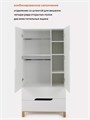 Шкаф Mowbaby Lilla Cloud white 4670078646866