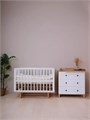Кроватка Rant Bamboo маятник Cloud white 4670078626721