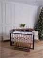 Кроватка Rant Bamboo маятник Moon grey 4670078626738