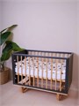 Кроватка Rant Bamboo маятник Moon grey 4670078626738
