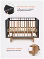 Кроватка Rant Bamboo маятник Moon grey 4670078626738
