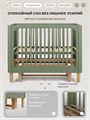 Кроватка Rant Amira маятник Olive 4640575301223