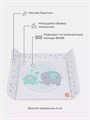 Пеленальный матрасик Топотушки Слоники 92x73 4630038419404
