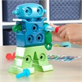 EI-4127 Развивающая игрушка "Закручивай и учись.Робот" (16 элементов с наклейками) EI-4127