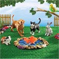 LER0688 Развивающая игрушка «Домашние питомцы» (6 элементов) LER0688