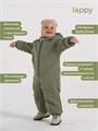 Комбинезон демисезонный Mowbaby Lappy Sage 4670078652560