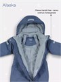 Комбинезон зимний Mowbaby Alaska new Blue 4670078667113