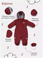 Комбинезон демисезонный Mowbaby Eskimo new Maroon 4670078667021