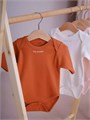 Боди Rant Hugs and kisses с коротким рукавом Curry brown 6272 4670078621665
