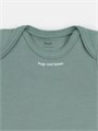 Боди Rant Hugs and kisses с коротким рукавом Sage green арт. 6272 4670078648419
