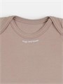 Боди Rant Hugs and kisses с коротким рукавом Latte beige арт. 6272 4670078648655