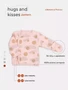 Распашонка Rant Hugs and kisses Pattern pink 5373/5473 4670078628350