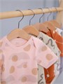 Боди Rant Hugs and kisses с коротким рукавом Pattern pink 6273 4670078628374