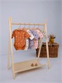 Боди Rant Hugs and kisses с коротким рукавом Pattern brown 6273 4670078628770