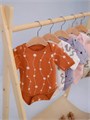Боди Rant Hugs and kisses с коротким рукавом Pattern brown 6273 4670078628770