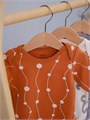 Боди Rant Hugs and kisses с коротким рукавом Pattern brown 6273 4670078628770