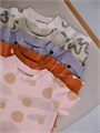 Боди Rant Hugs and kisses с коротким рукавом Pattern brown 6273 4670078628770